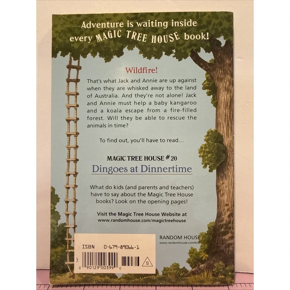Magic‎ Tree House Dingoes at Dinnertime #20  by Mary Pope Osborne